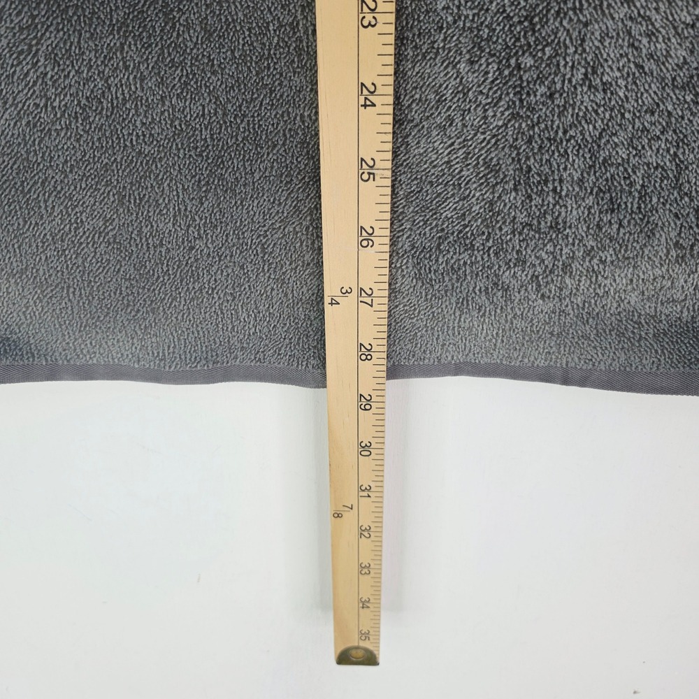 Tommy Bahama Mens Large Grey Cascade Cozy Fleece Full Zip Vest Orange Trim - Picture 9 of 11